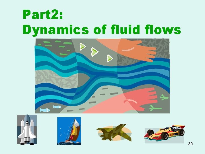 Part 2: Dynamics of fluid flows 30 
