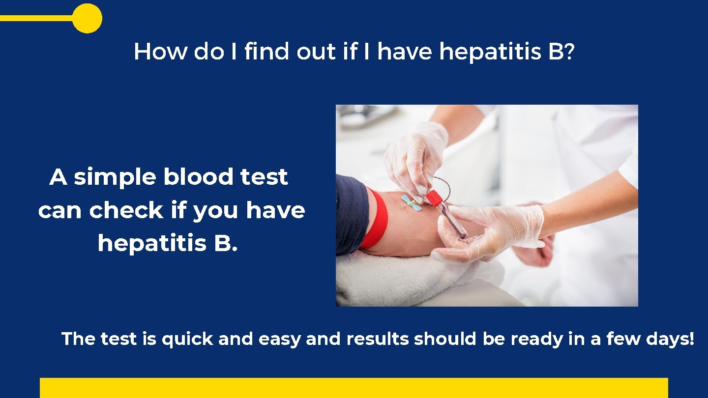 How do I find out if I have hepatitis B? A simple blood test
