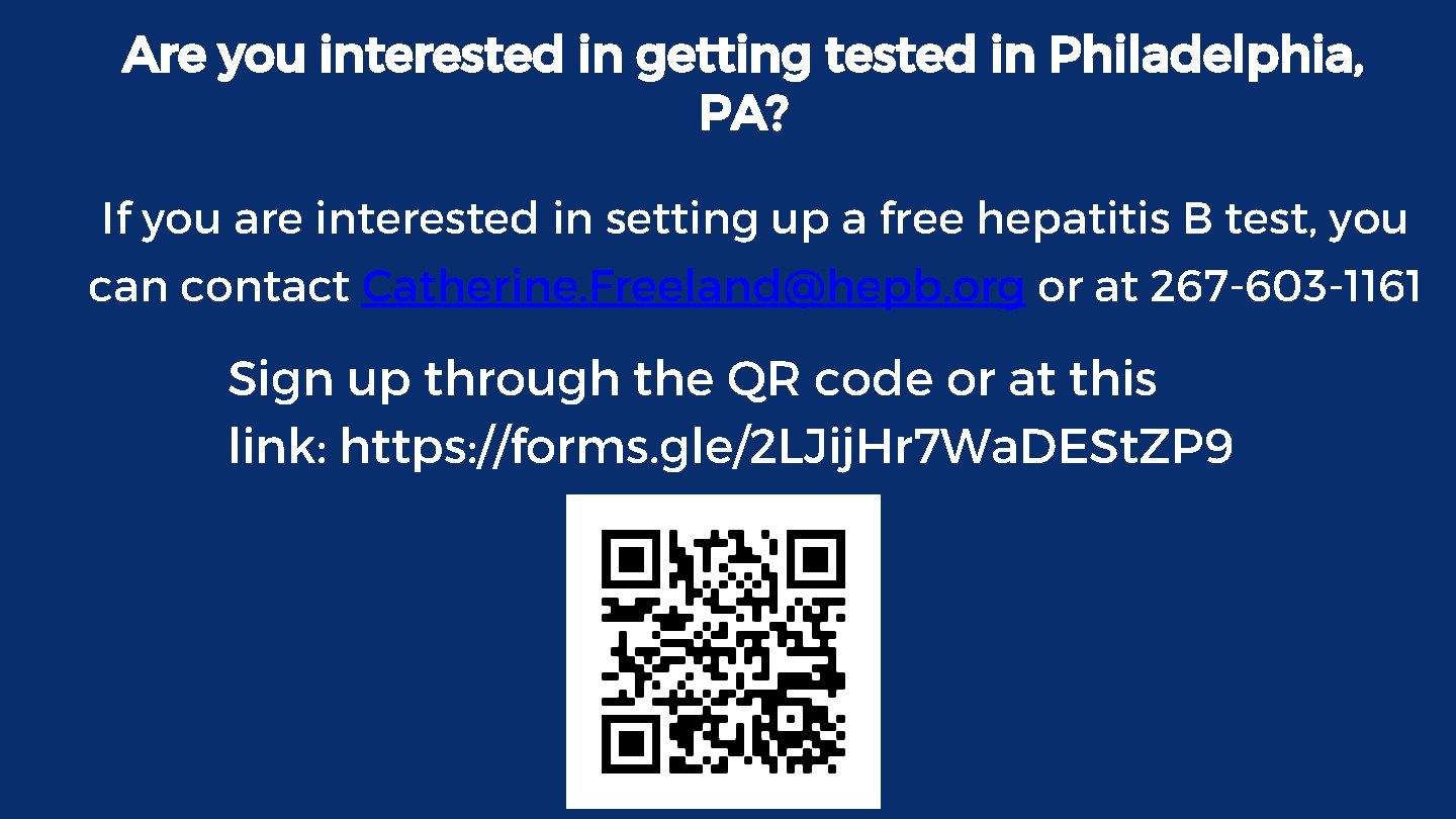 Are you interested in getting tested in Philadelphia, PA? If you are interested in