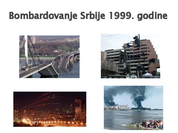 Bombardovanje Srbije 1999. godine 