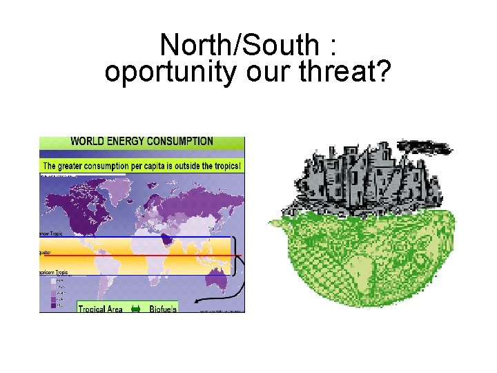 North/South : oportunity our threat? 