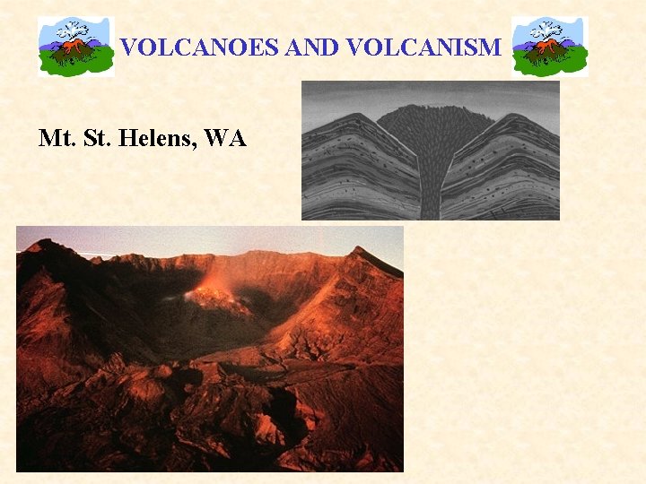 VOLCANOES AND VOLCANISM Mt. St. Helens, WA 