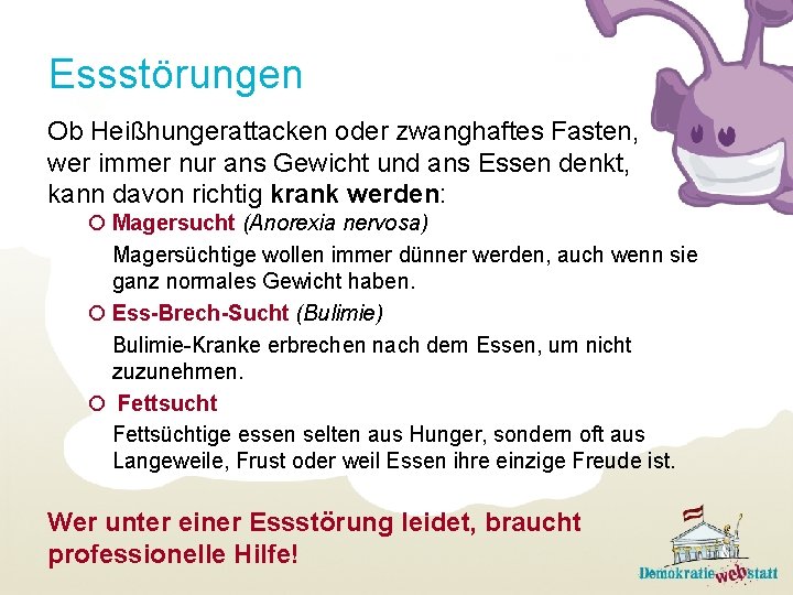Essstörungen Ob Heißhungerattacken oder zwanghaftes Fasten, wer immer nur ans Gewicht und ans Essen