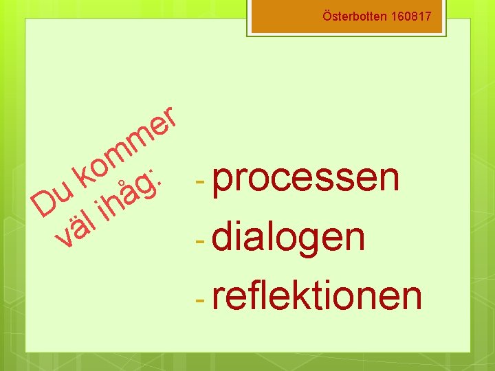 Österbotten 160817 r e m m o : k processen g u å D