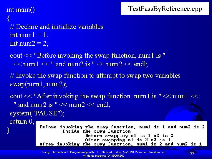 int main() { // Declare and initialize variables int num 1 = 1; int int main() { // Declare and initialize variables int num 1 = 1; int