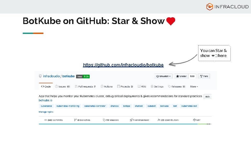 Bot. Kube on Git. Hub: Star & Show You can Star & show ❤�here