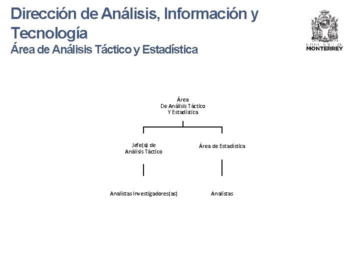 Dirección de Análisis, Información y Tecnología Área de Análisis Táctico y Estadística Área De