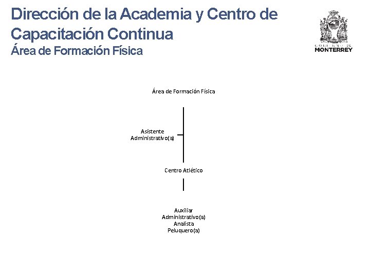 Dirección de la Academia y Centro de Capacitación Continua Área de Formación Física Asistente