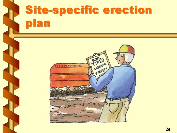 Site-specific erection plan 2 e 
