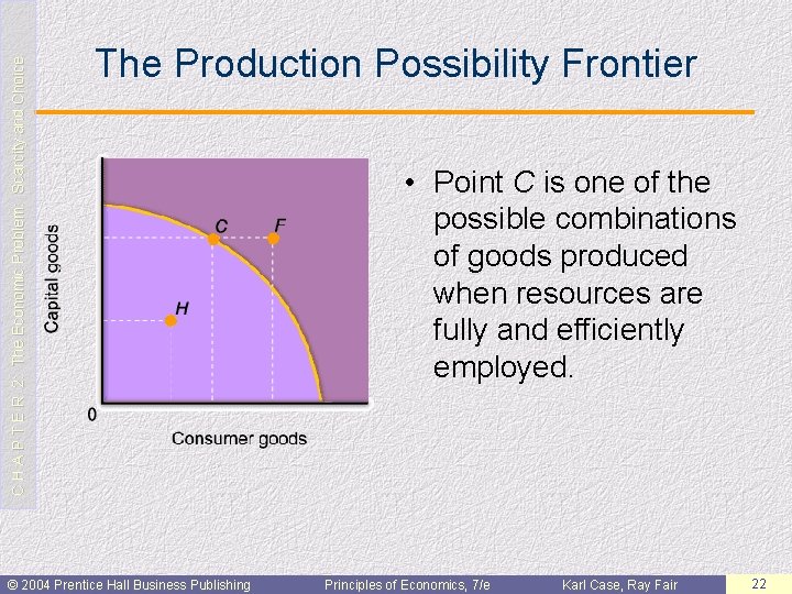 C H A P T E R 2: The Economic Problem: Scarcity and Choice