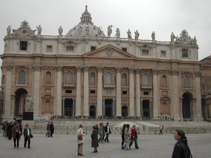 El Barroco Italiano: Arquitectura Maderna: Remodelación de San Pedro Vaticano. (1603 -09) · Planta: