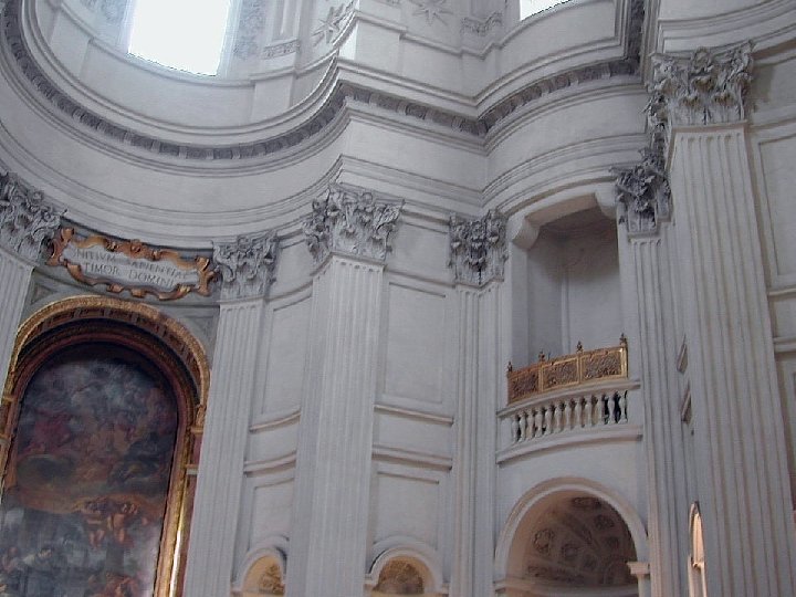 El Barroco Italiano: Arquitectura Borromini San Ivo alla Sapiencia · Único encargo papal. Cristianismo