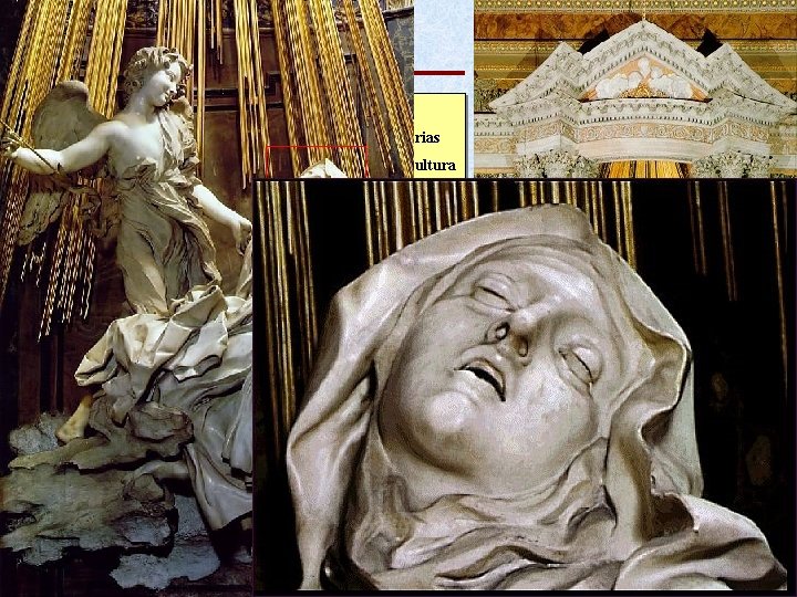 El Barroco Italiano: Escultura El éxtasis de Santa Teresa · Brazo izquierdo del crucero