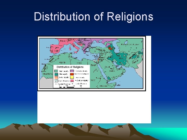 Distribution of Religions 