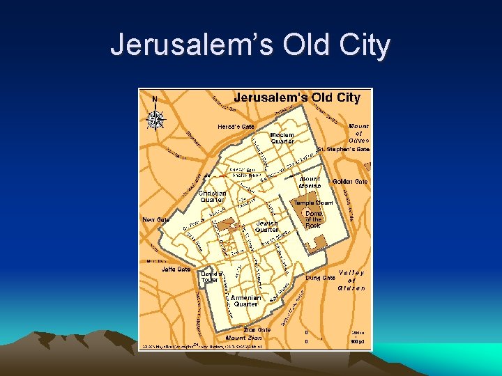 Jerusalem’s Old City 