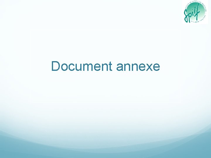 Document annexe 