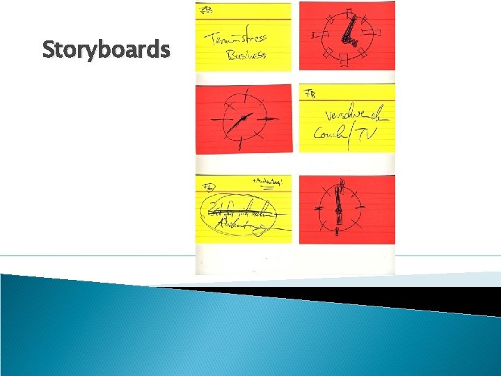 Storyboards 