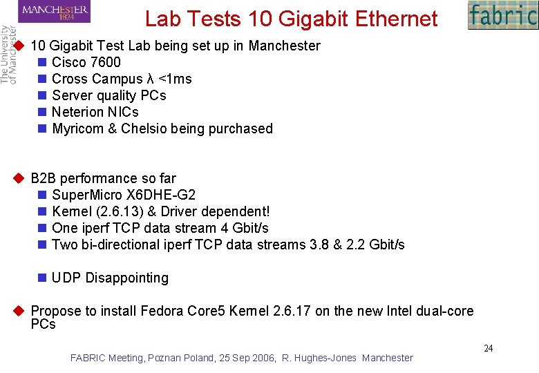 Lab Tests 10 Gigabit Ethernet u 10 Gigabit Test Lab being set up in