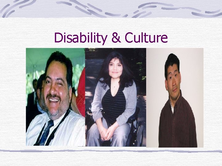 Disability & Culture 
