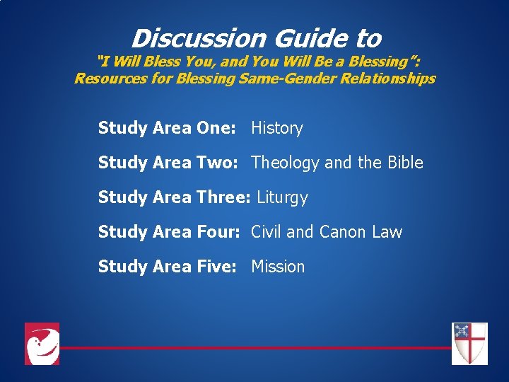 Discussion Guide to “I Will Bless You, and You Will Be a Blessing”: Resources