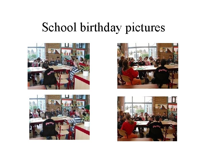 School birthday pictures 