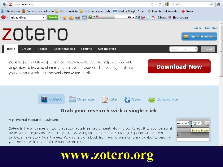 www. zotero. org 