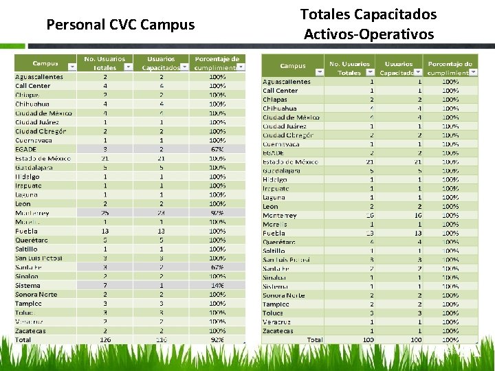 Personal CVC Campus Totales Capacitados Activos-Operativos 