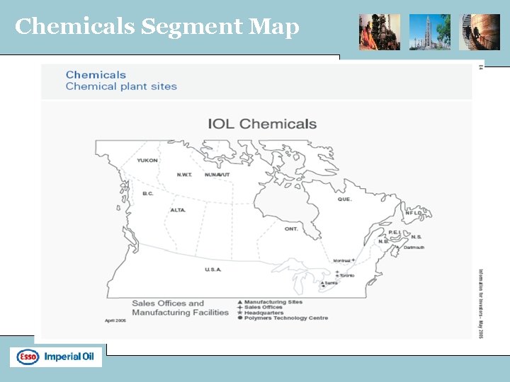 Chemicals Segment Map 