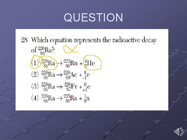 QUESTION QUESTION