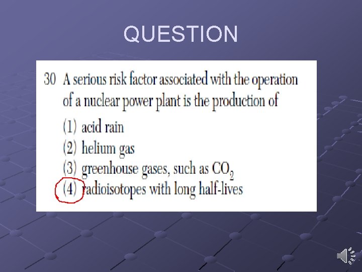 QUESTION QUESTION