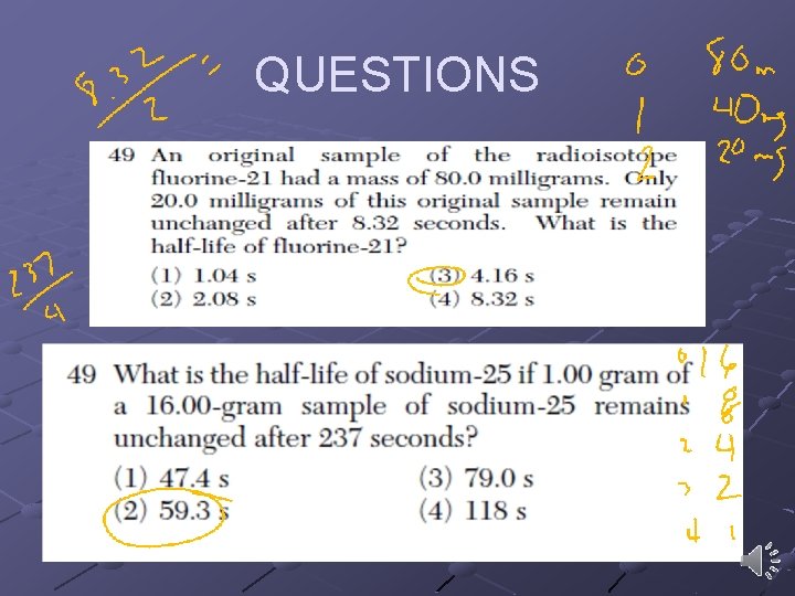 QUESTIONS QUESTIONS