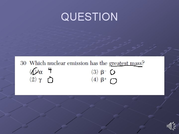 QUESTION QUESTION
