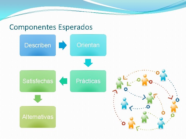 Componentes Esperados Describen Orientan Satisfechas Prácticas Alternativas 
