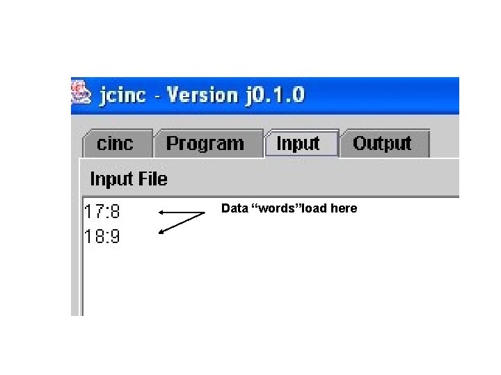 Data “words”load here Data “words”load here