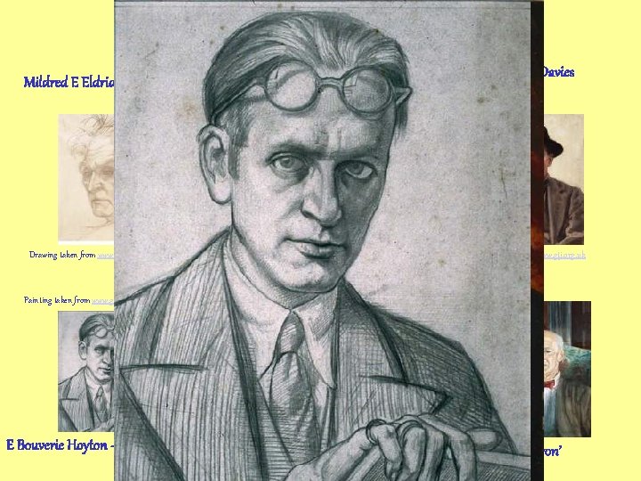 Look closely at the facial features in these portraits. (Click on a picture to Look closely at the facial features in these portraits. (Click on a picture to