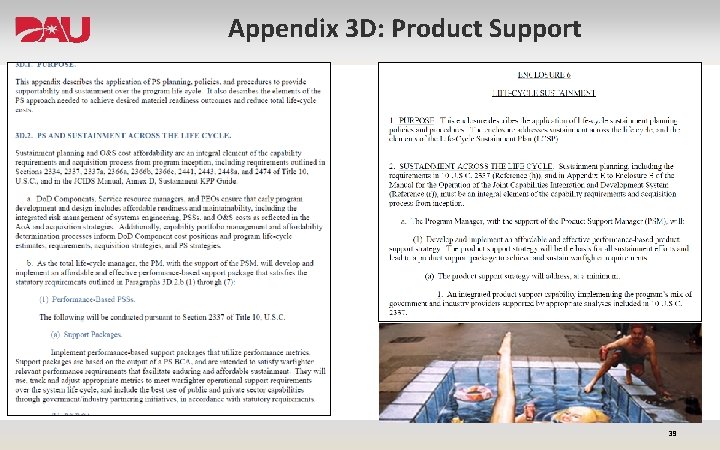Appendix 3 D: Product Support 39 