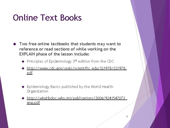 Online Text Books Two free online textbooks that students may want to reference or