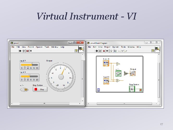 Virtual Instrument - VI 17 