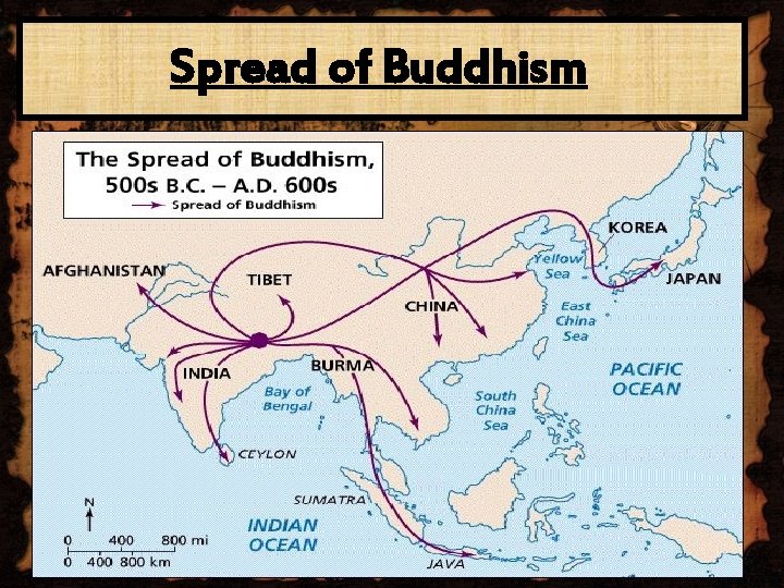 Spread of Buddhism 