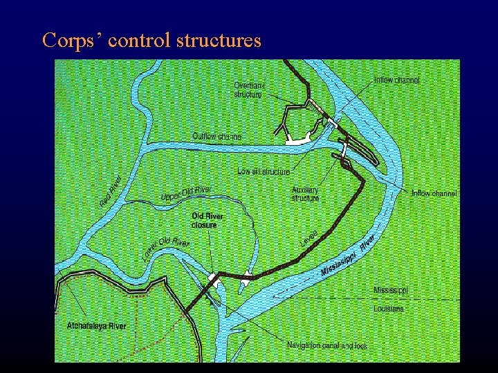 Corps’ control structures 