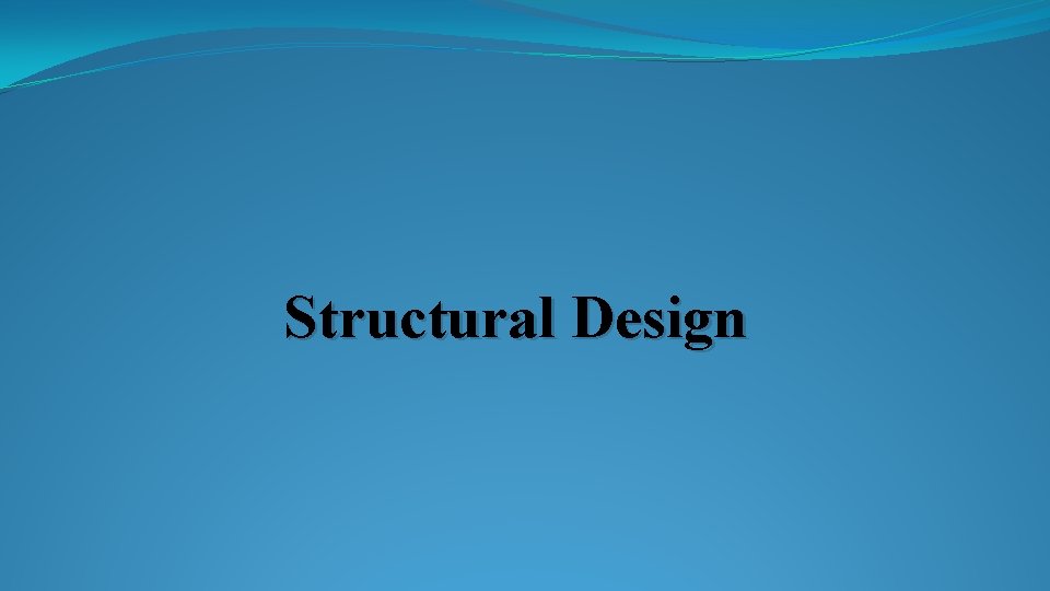Structural Design 