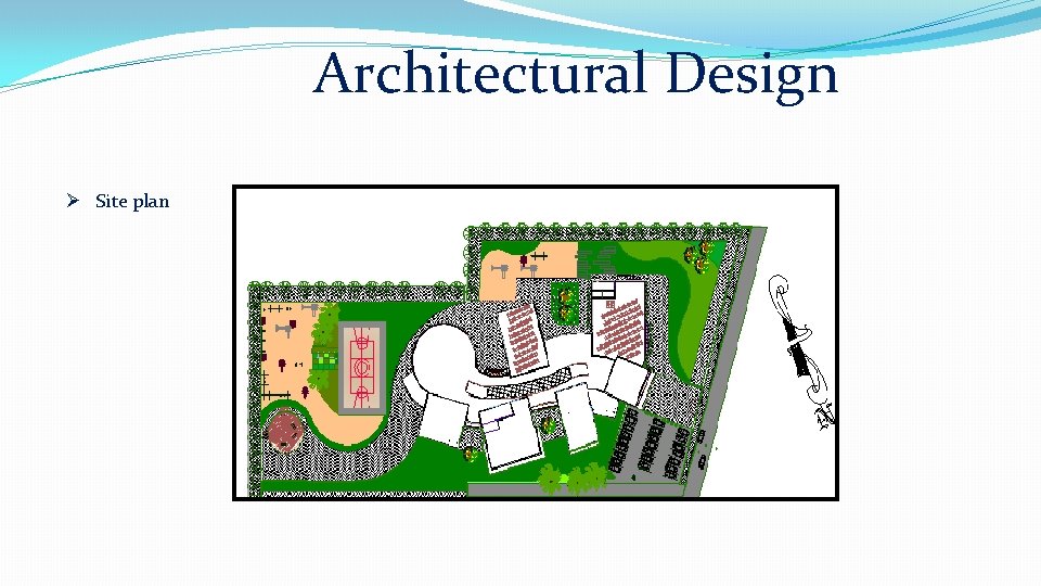 Architectural Design Ø Site plan 
