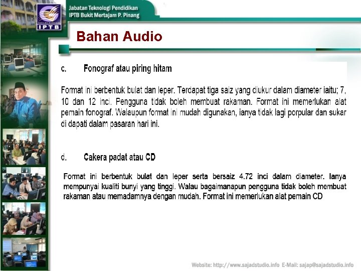 Bahan Audio 