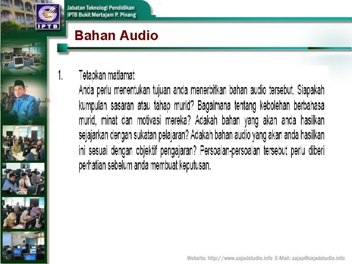 Bahan Audio 