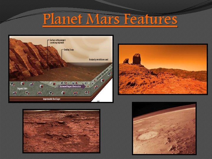 Planet Mars Features 