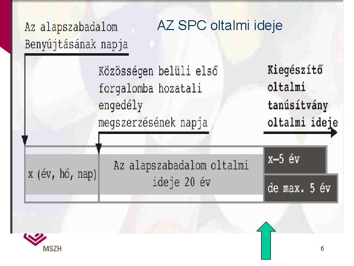 AZ SPC oltalmi ideje 6 