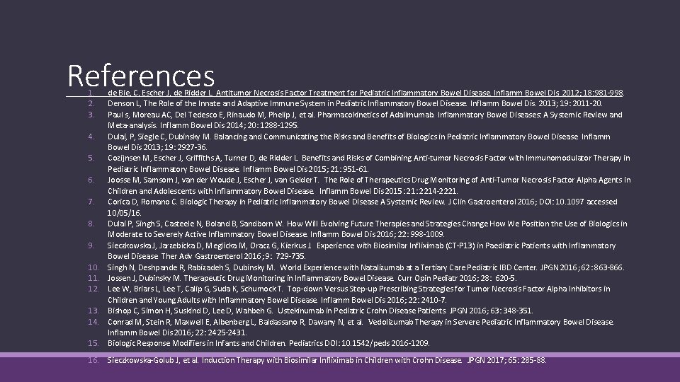 References 1. 2. 3. 4. 5. 6. 7. 8. 9. 10. 11. 12. 13.