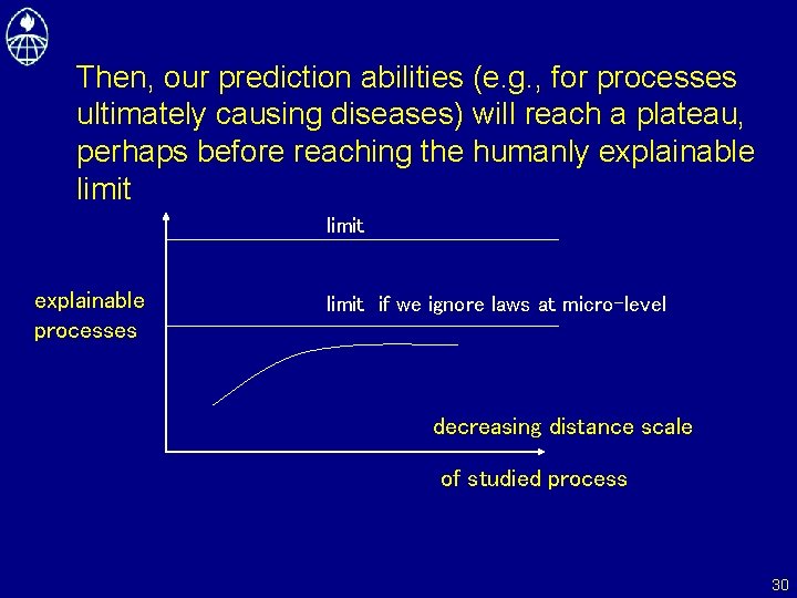 Then, our prediction abilities (e. g. , for processes ultimately causing diseases) will reach