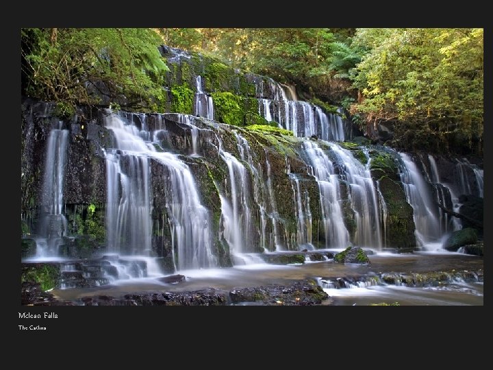 Mclean Falls The Catlins 