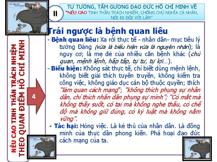 II TƯ TƯỞNG, TẤM GƯƠNG ĐẠO ĐỨC HỒ CHÍ MINH VỀ “NÊU CAO TINH